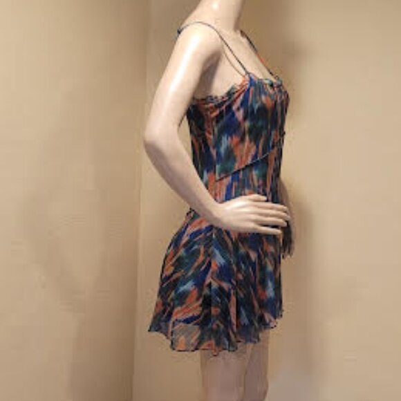 Urban Outfitters multicolored spaghetti strap dress - Size S-P - Picture 1 of 7